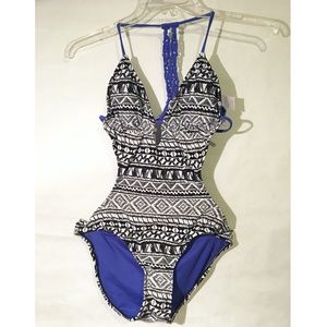 One piece bathing suit